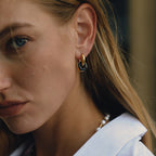 Oil Drop Earrings Ear Clips Non-Fading Ear Jewelry Stainless Steel Accessories Women's Hoop Earrings