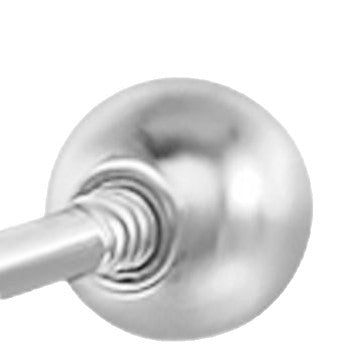 S925Pure Silver Bead Ear Plugs Body Piercing Threaded Ear Plugs Ear Stud Accessories Hot Sale Ear Jewelry Ear Plugs Accessories