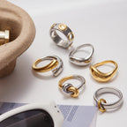 Color Block Ring Non-Fading Jewelry Accessories ring