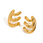2H Stainless Steel Earrings for Women earrings