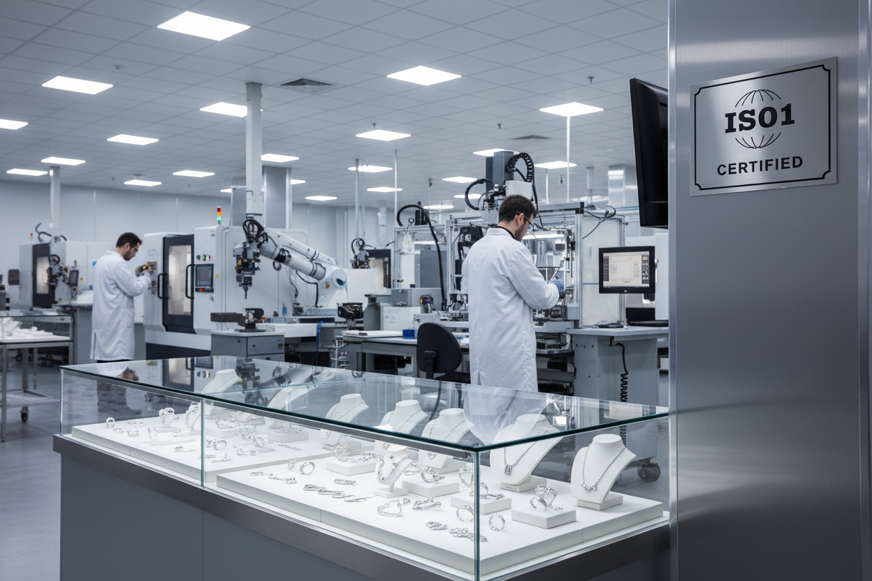 2H-Wholesale Jewelry is a proud subsidiary of Dongguan HonHo Jewelry Co., Ltd., a certified jewelry manufacturer established in 2010. With ISO 9001 quality certification and direct factory control, we combine HonHo's proven manufacturing expertise with modern wholesale distribution to serve retailers, boutiques, and brands worldwide.