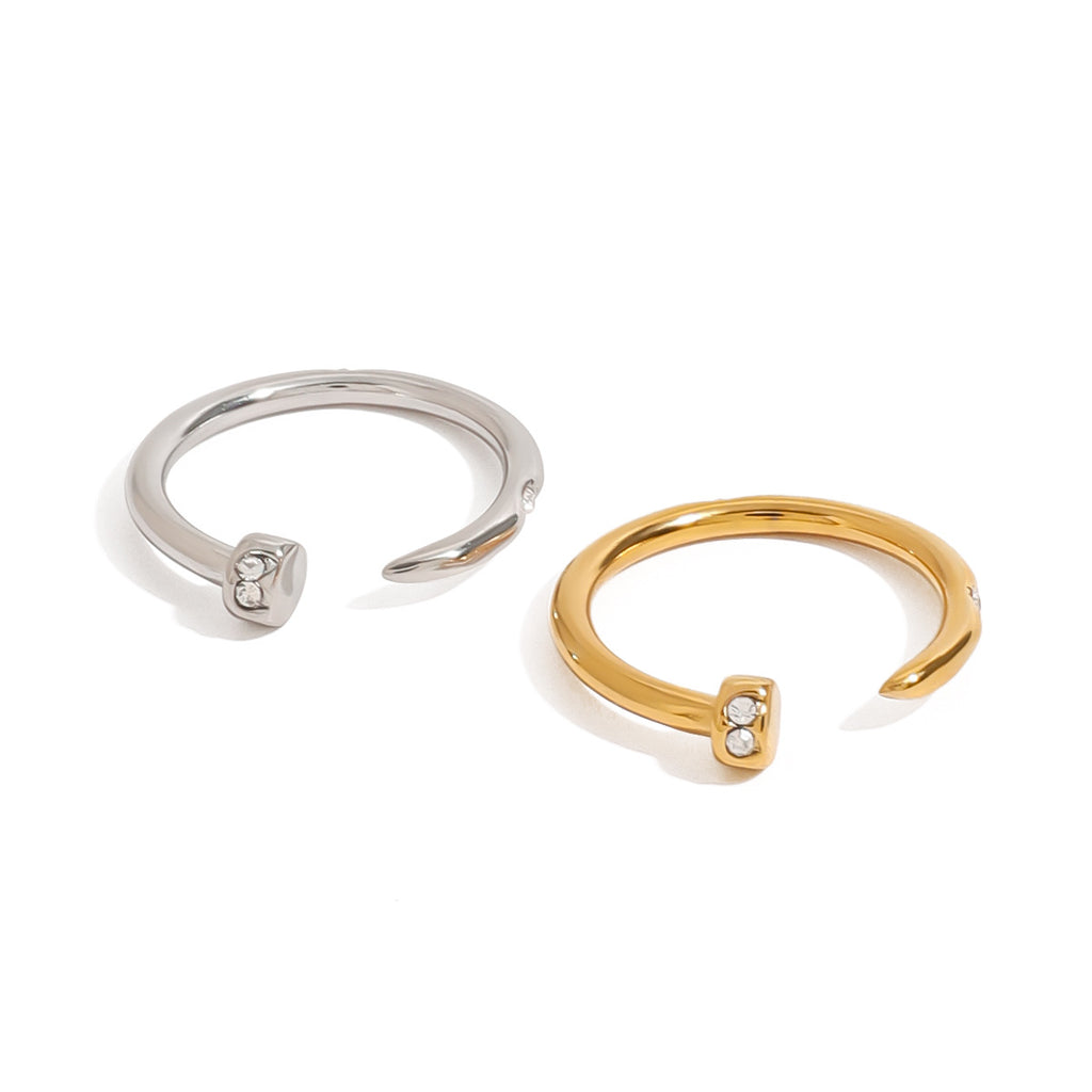 The ring does not fade rings Stainless Steel Jewelry