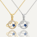 CYN0199 Planet Pendant Copper Necklace Design Pendant for Women Simple Personality Versatile