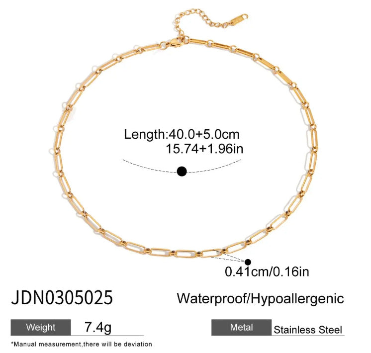 2H Colorful Oil Drop Flower Necklace Bracelet Stainless Steel Jewelry