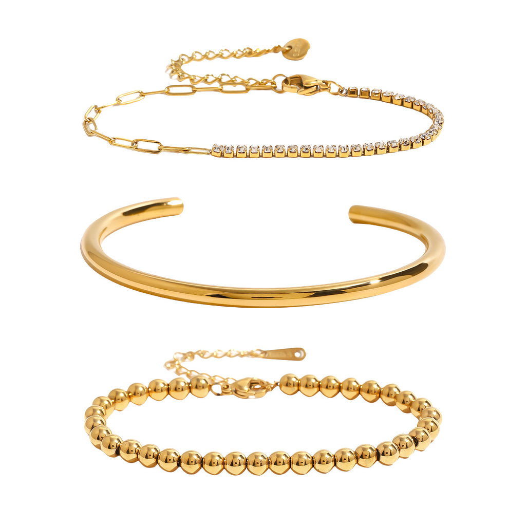 Bracelet Chain Layered Combination Accessories for Women with a Sense of Design