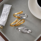 2H Stainless Steel Spring Bracelet Stainless Steel Jewelry for Women Non-Fading