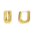 Gold-Plated Brass Asymmetric Ear Cuff Earrings for private-label fashion jewelry buyers