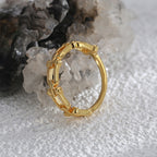 R0564 Smooth and Simple Creative Design U Fashionable Ring for Women