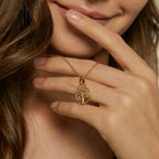 N0150 Tree of Life Pendant Necklace Tribal Totem Round Tree Collarbone Necklace