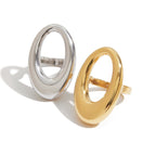 2H Geometric Ring Non-Fading Jewelry Design Ring Stainless Steel Jewelry ring