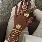 2H Jewelry Stainless Steel Pearl Ring Women's Design Ring ring Jewelry