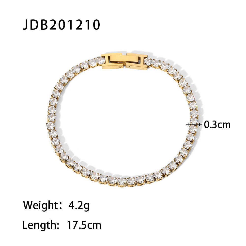Stainless Steel Bracelet Women's Non-Fading Jewelry Accessories