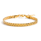 2H Stainless Steel Jewelry Bracelet for Women, Exclusive Gold-Plated Accessories