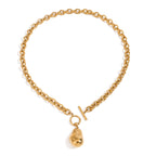 2H Necklace Accessories gold Clavicle Chain Non-Fading Stainless Steel Jewelry