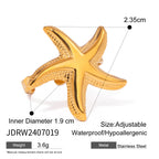 Ring Women's Design Stainless Steel Jewelry Non-Fading Jewelry rings