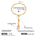 Cross Long Necklace y Word Chain Stainless Steel Jewelry Sweater Chain