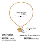 Stainless Steel diy Adjustable Necklace Choker Jewelry for Women