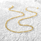 N0096 Minimalist Cold Style Figaro Chain Necklace Fashionable and Unique Layered Collarbone Chain for Women