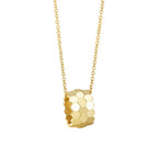 N0123 Necklace Honeycomb Transfer Bead Pendant Necklace Honeycomb Collarbone Chain Minimalist Fashion