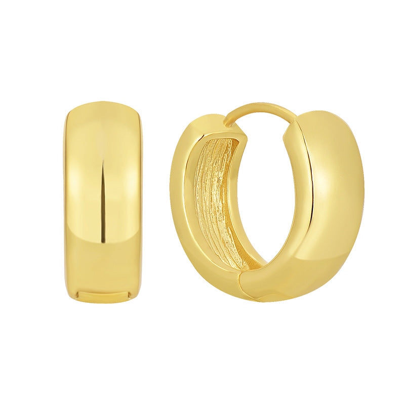 E0685 Fashionable Elegant Simple Design Earrings for Women Trendy Retro Ear Accessories