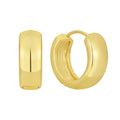 Gold-Plated Brass Vintage-Inspired Earrings — Clean-Lined Style for private-label fashion jewelry buyers