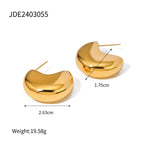 Earrings Ear Clips for Non-Pierced Ears Earrings Stainless Steel Jewelry