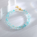 Gold-Plated Brass Bow Beaded Bracelet offered for wholesale and private-label sourcing — jewelry finish and design detail