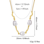 N0168 Fashion o Word Chain Necklace Female Brass Gold Plated Shell Bead Choker