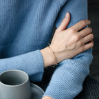 Super Stylish Jewelry Style Gold-Plated Round Bead Pendant Bracelet for Women, New Gold Bead Layering Bracelet