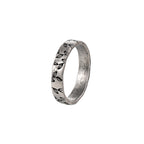 R0630 Design Leaf Pattern Ring for Women, Brass Gold-Plated, Vintage Simple Style