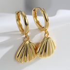 E0576 Fashionable and Elegant Bohemian Shell Earrings Beach Style Earrings