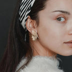 2H Stainless Steel Stud Earrings Ring Design Jewelry earrings