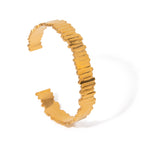 Wing Ring Non-Fading Jewelry Stainless Steel Open Bracelet Bangle Accessories ring