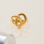 Love ring non-fading stainless steel jewelry for women