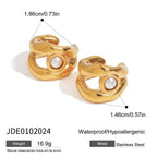 Pearl Ear Clip Stainless Steel Earrings Ear Jewelry Design Accessories