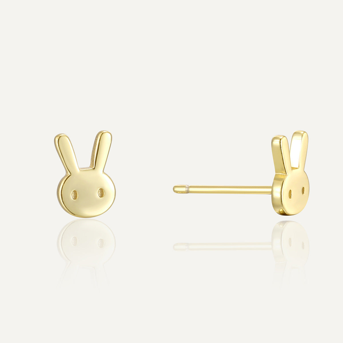 SE0275 S925Silver Bunny Children's Earrings for Girls Cute Student Girl Earrings Children's Ear Jewelry Trendy