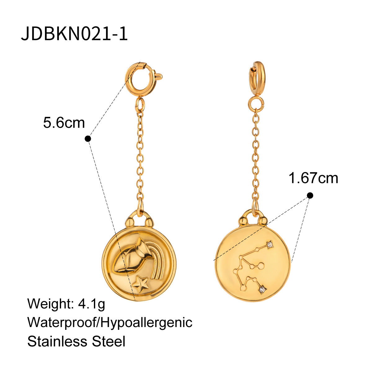 Stainless Steel Bikini Connection Buckle diy Pendant Jewelry Accessories