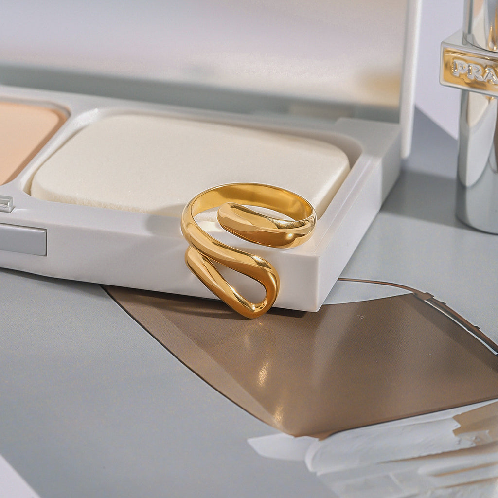 2H Jewelry Stainless Steel Ring Non-Fading Jewelry Ring rings