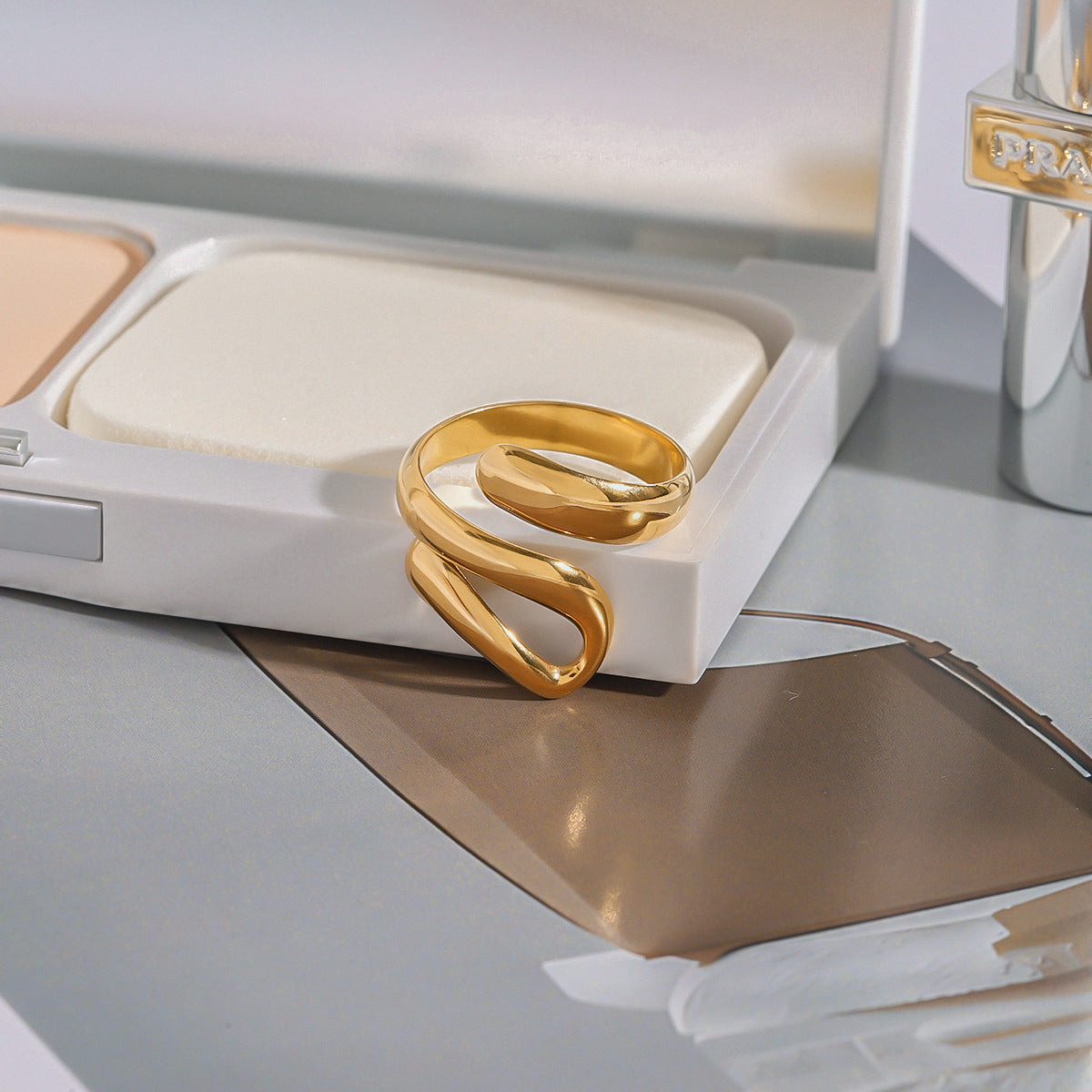 2H Jewelry Stainless Steel Ring Non-Fading Jewelry Ring rings