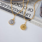 2H Original Coin Series Necklace Retro Bracelet Stainless Steel Jewelry