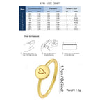 SR0030 S925Silver Heart Ring for Women Simple Unique Design