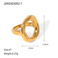 Pearl-Detail Fashion Ring Non-Fading Jewelry for Women rings — product style photo 12 — jewelry finish and design detail