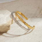 Stainless Steel Bracelet Non-Fading Jewelry Bracelet18K Gold accessories