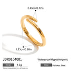 2H Stainless Steel Wide Bracelet Non-Fading Jewelry for Women Design Sense Bangle Accessories