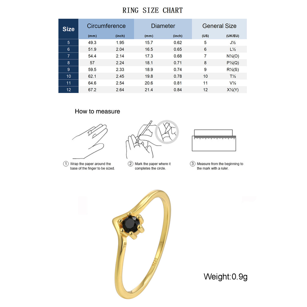 SR0011 S925Silver Zirconia Ring Female Design Sense fashion