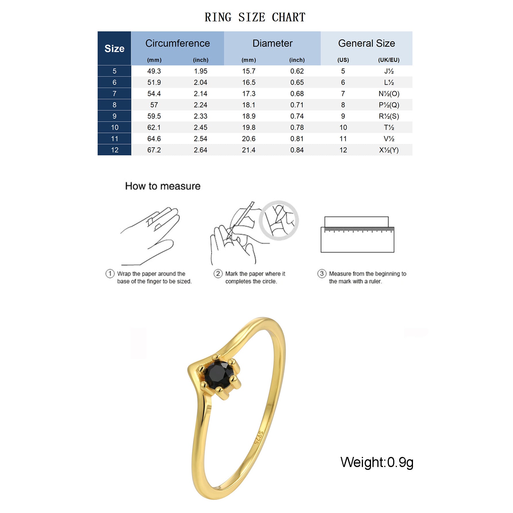 SR0011 S925Silver Zirconia Ring Female Design Sense fashion