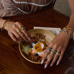 Original Design Five-Pointed Star Ring Non-Fading Jewelry Stainless Steel Accessories ring