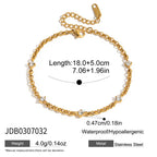 Zircon Bracelet Stainless Steel Jewelry Girls Jewelry