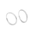 Gold-Plated Brass Round Earrings — Elegant Profile for curated everyday jewelry assortments — jewelry finish and design detail