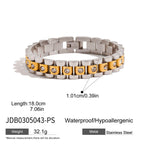 2H Stainless Steel White Diamond Bracelet Jewelry for Women, Non-Fading Jewelry